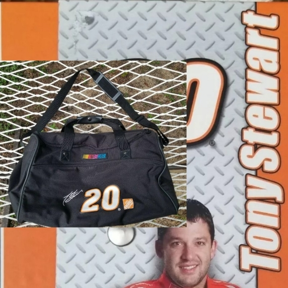 Nascar Other - Nascar # 20 Tony Stewart Blanket Gym Bag &Notebook